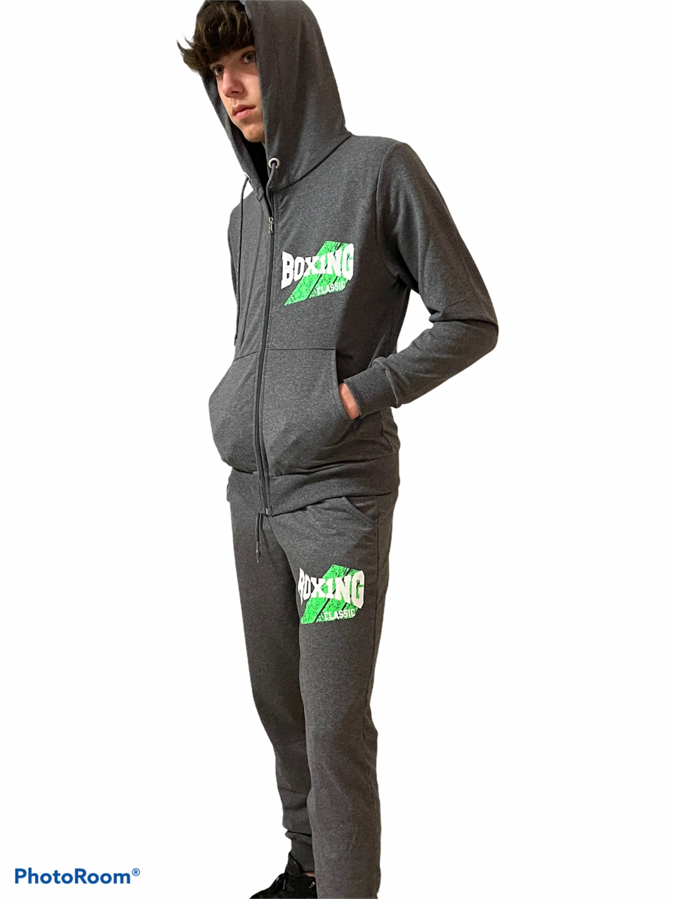 QIFLY Gilet Da Allenamento Da Uomo Senza Maniche Con Zip Felpa Con Cappuccio Con Tasca Senza Maniche Felpe Da Palestra Casual Senza Maniche Felpe Con Cerniera Felpa Con Cappuccio, Bianco, S - Foto 13